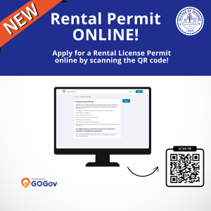 Click or Scan to Apply for Your Rental Permit Online!